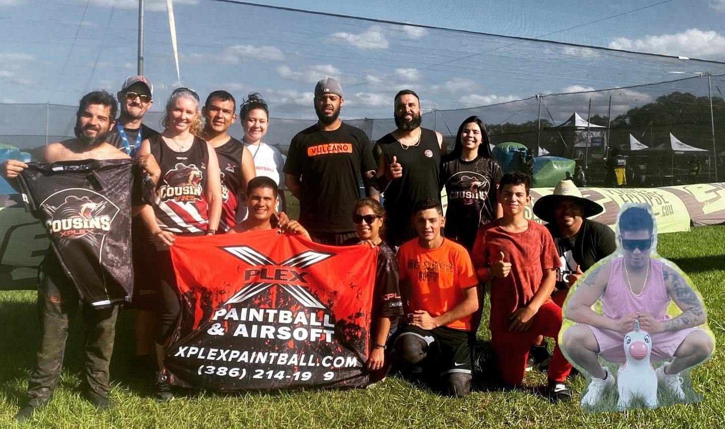 Team building group at XPlex